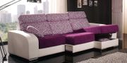 Muebles & Tapizados Tran sofá morado
